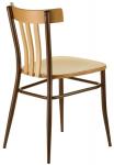 Bistro chair slatted wood